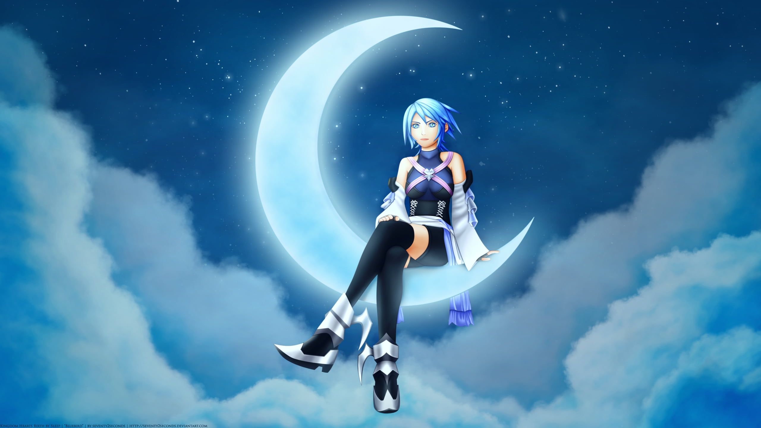 Kingdom Hearts 2.8 Aqua Wallpapers