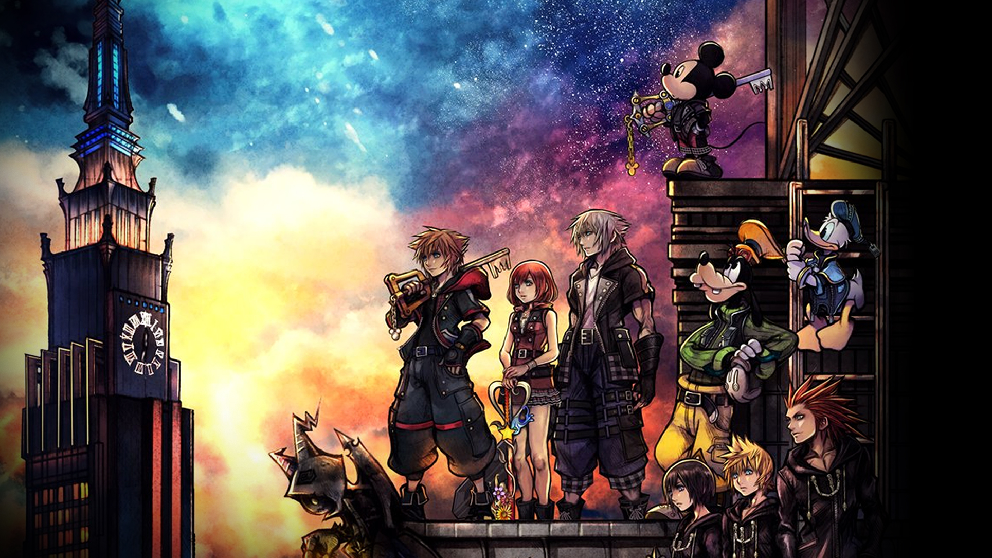 Kingdom Hearts 3 Cover Art Wallpapers