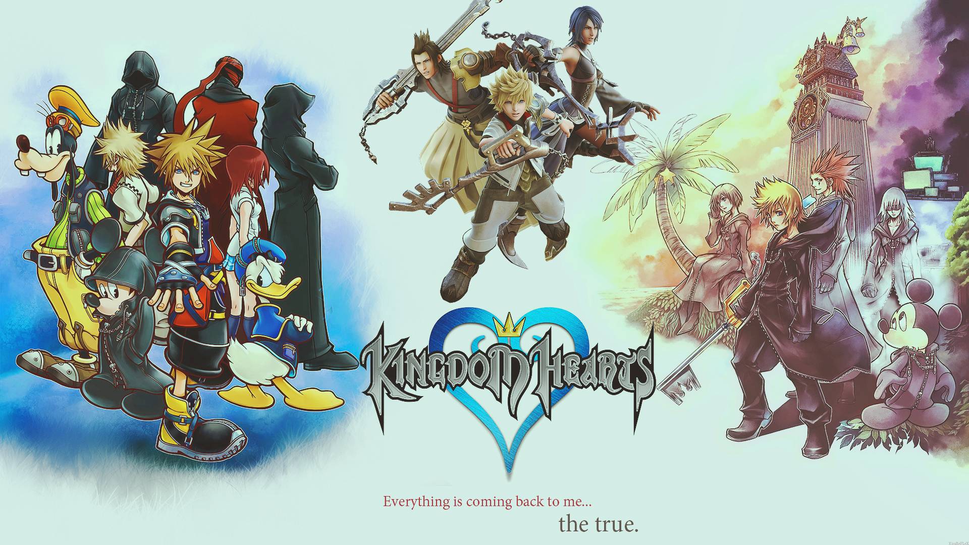 Kingdom Hearts 3 Cover Art Wallpapers