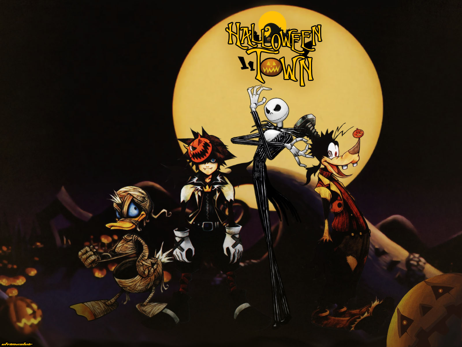 Kingdom Hearts Halloween Wallpapers