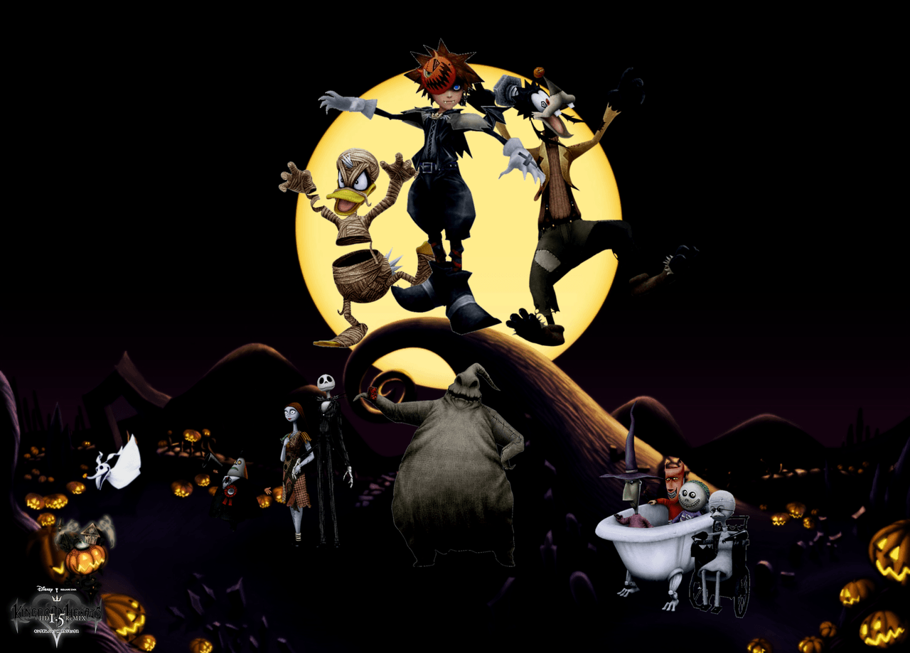 Kingdom Hearts Halloween Wallpapers