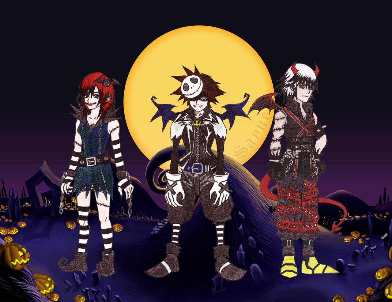 Kingdom Hearts Halloween Wallpapers