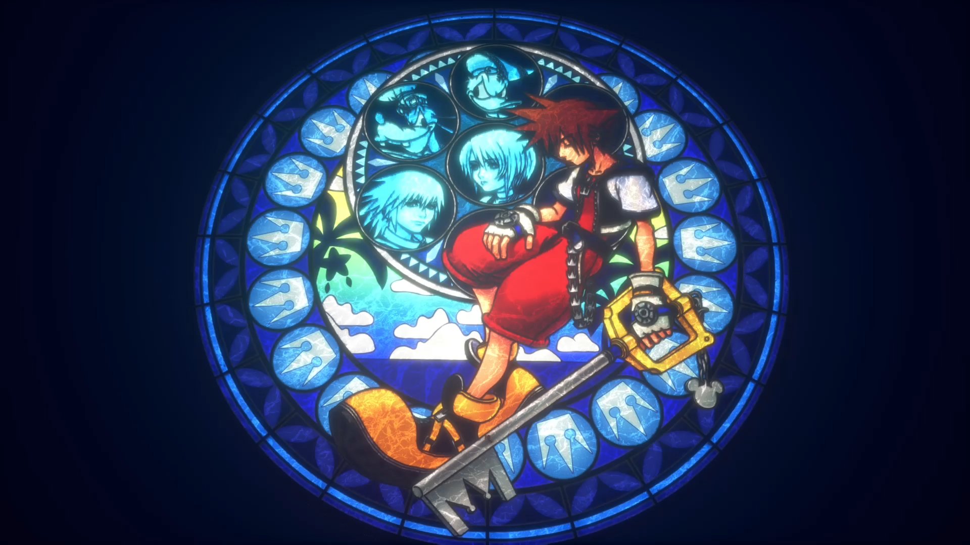 Kingdom Hearts Stained Glass Wallpapers