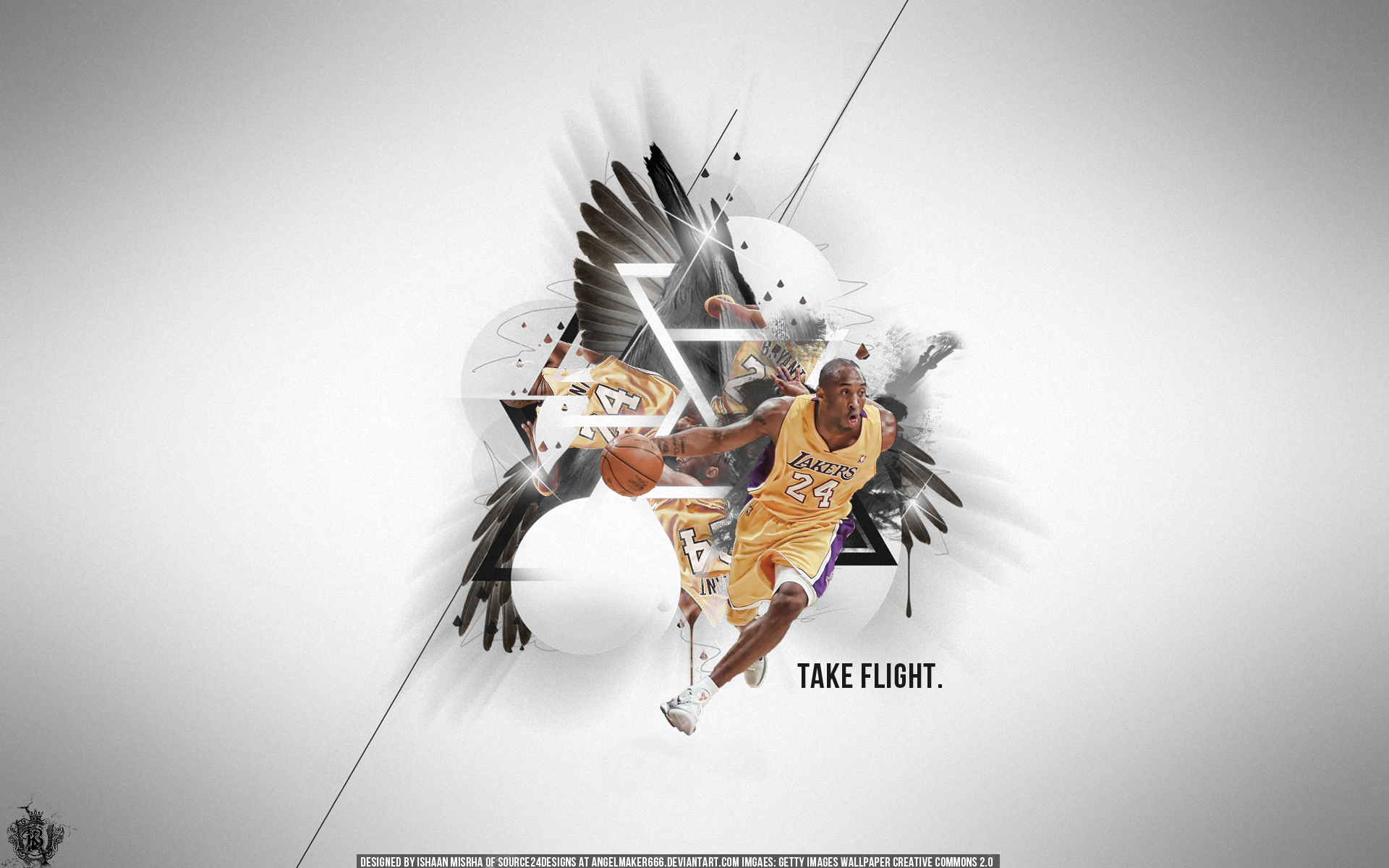 Kobe Bryant Black And White Wallpapers