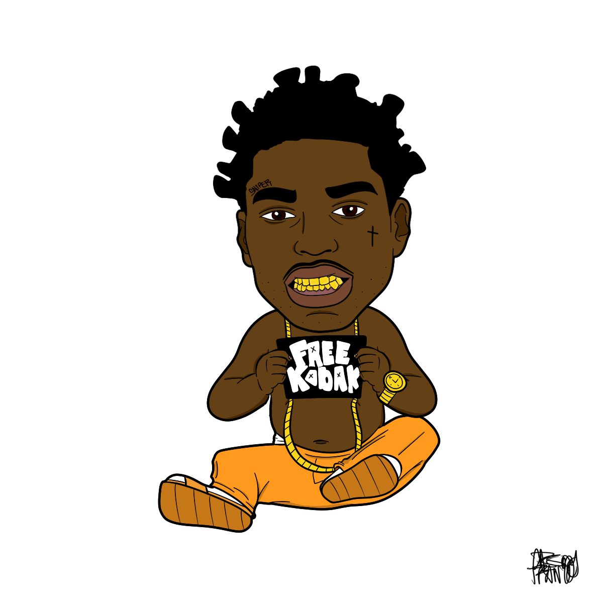 Kodak Black Cartoon Wallpapers