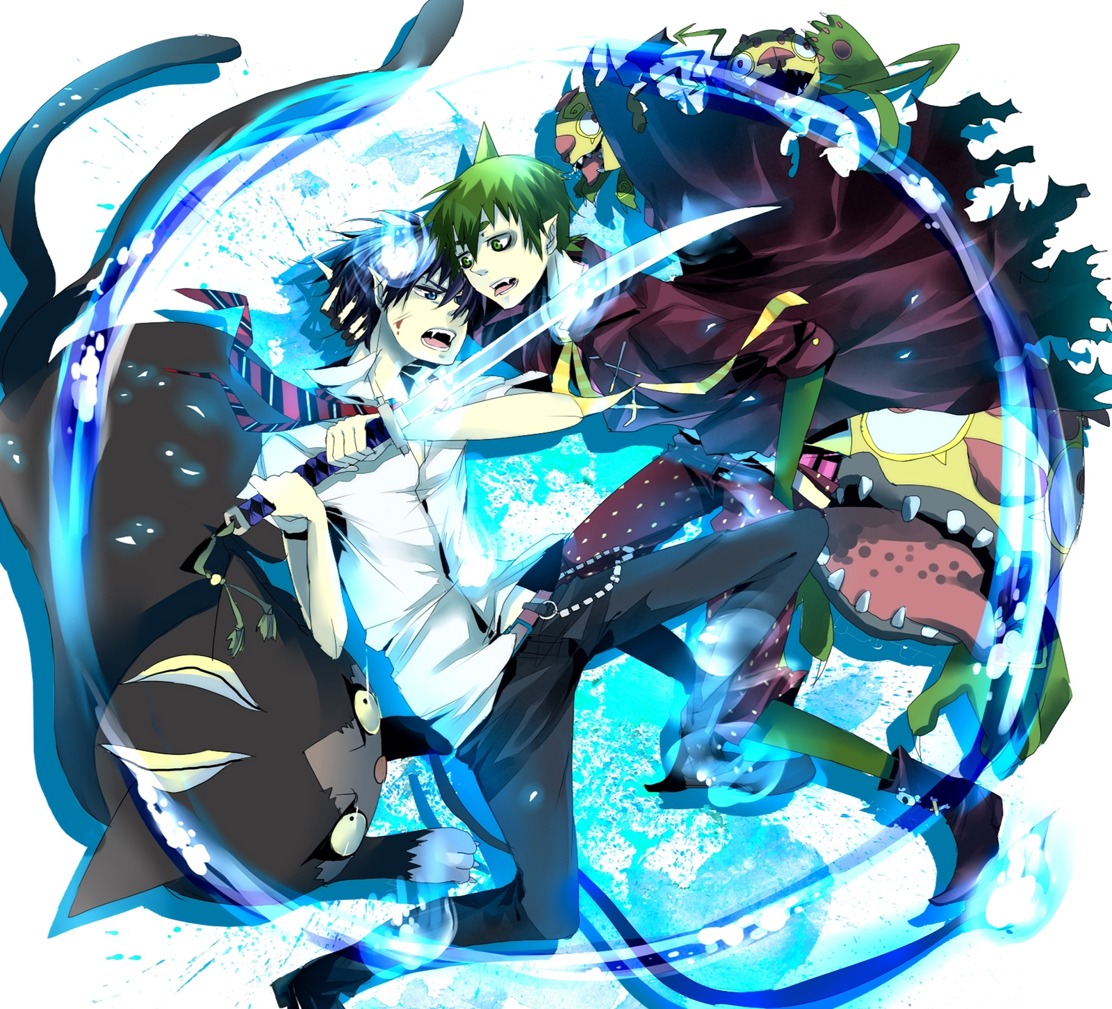 Kuro Blue Exorcist Wallpapers