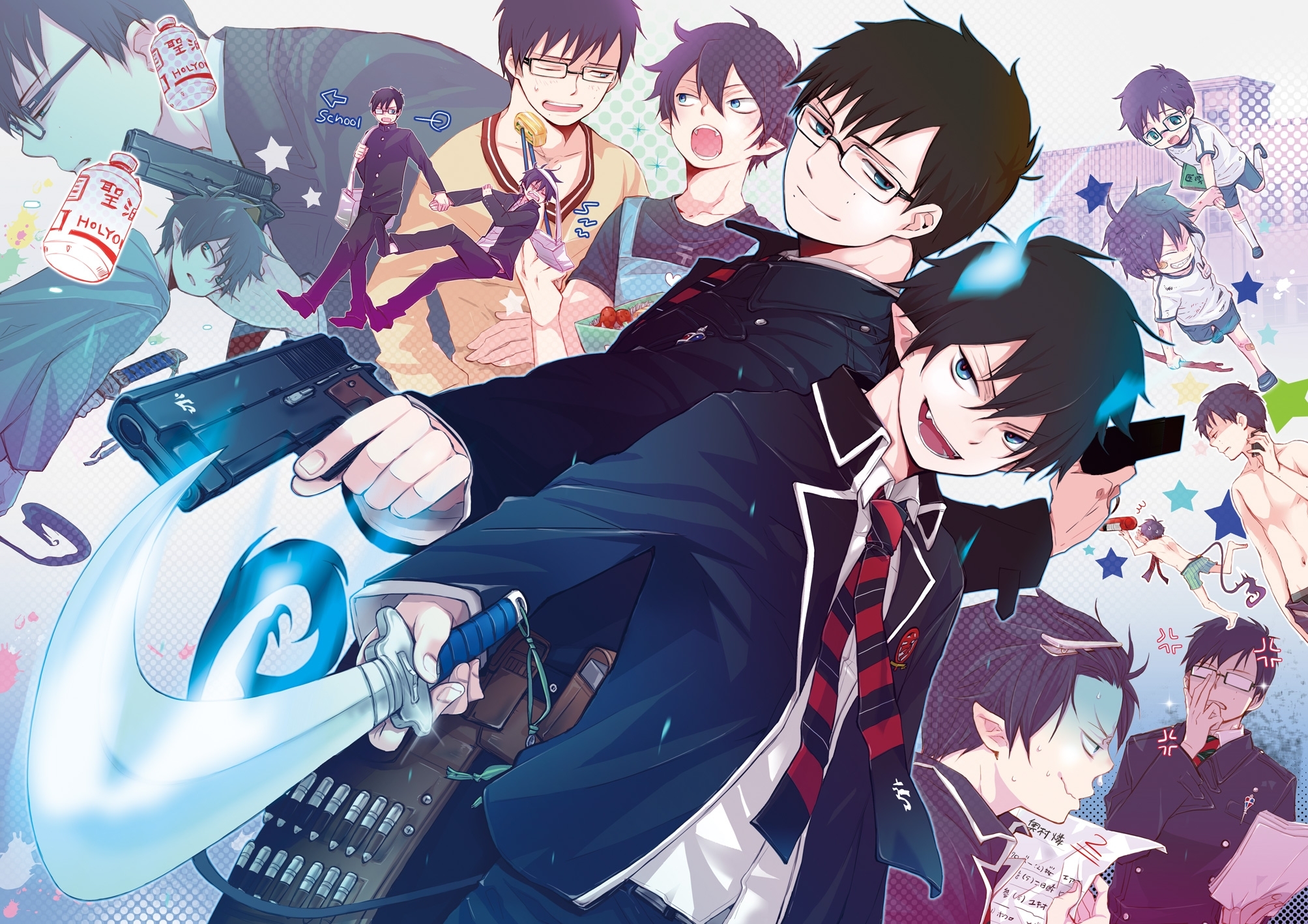 Kuro Blue Exorcist Wallpapers