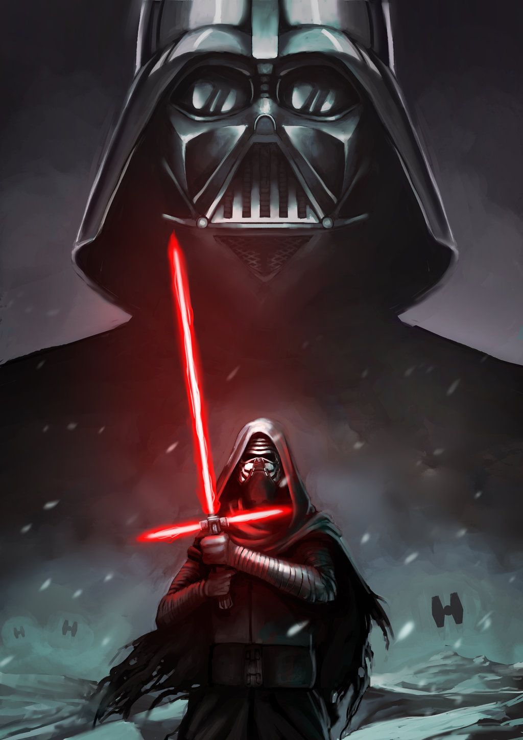 Kylo Ren Darth Vader Wallpapers