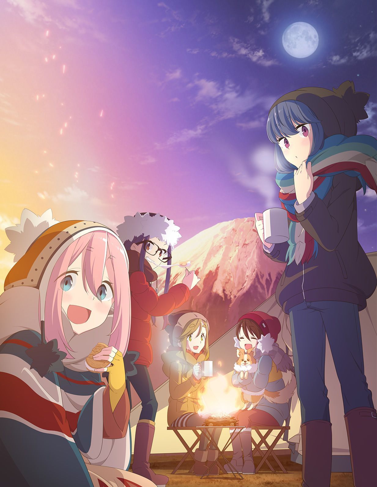 Laid Back Camp Wallpapers