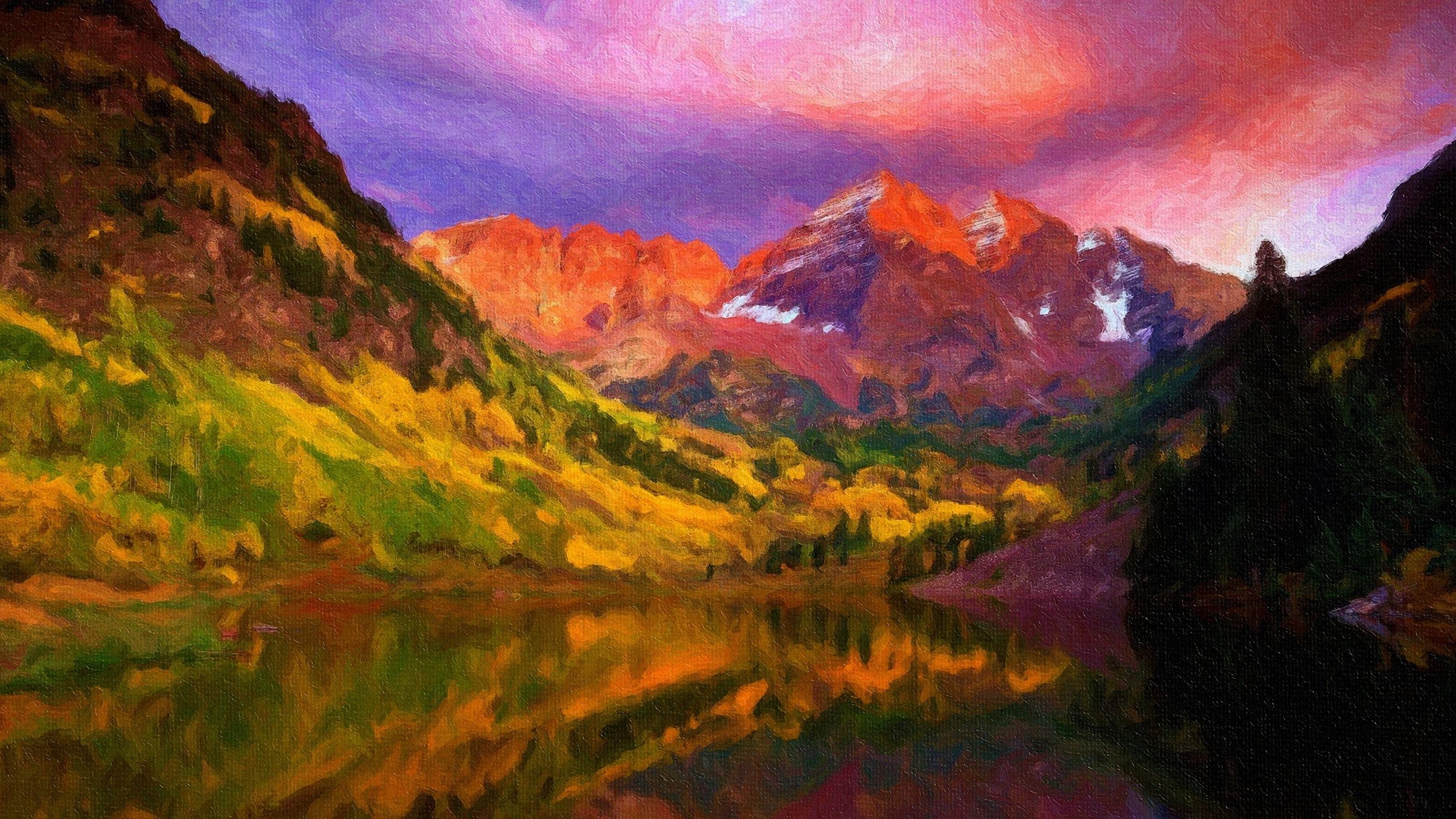 Landscape Painting Wallpapers