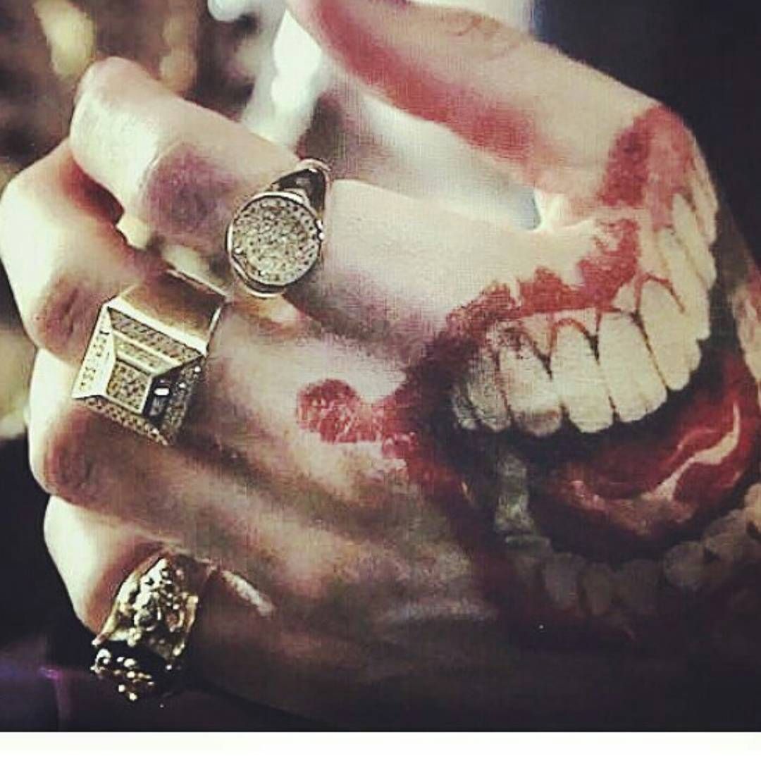 Laughing Joker Hand Tattoo Wallpapers