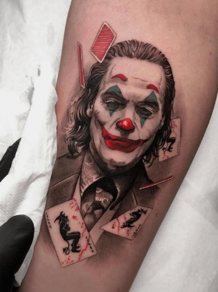 Laughing Joker Hand Tattoo Wallpapers