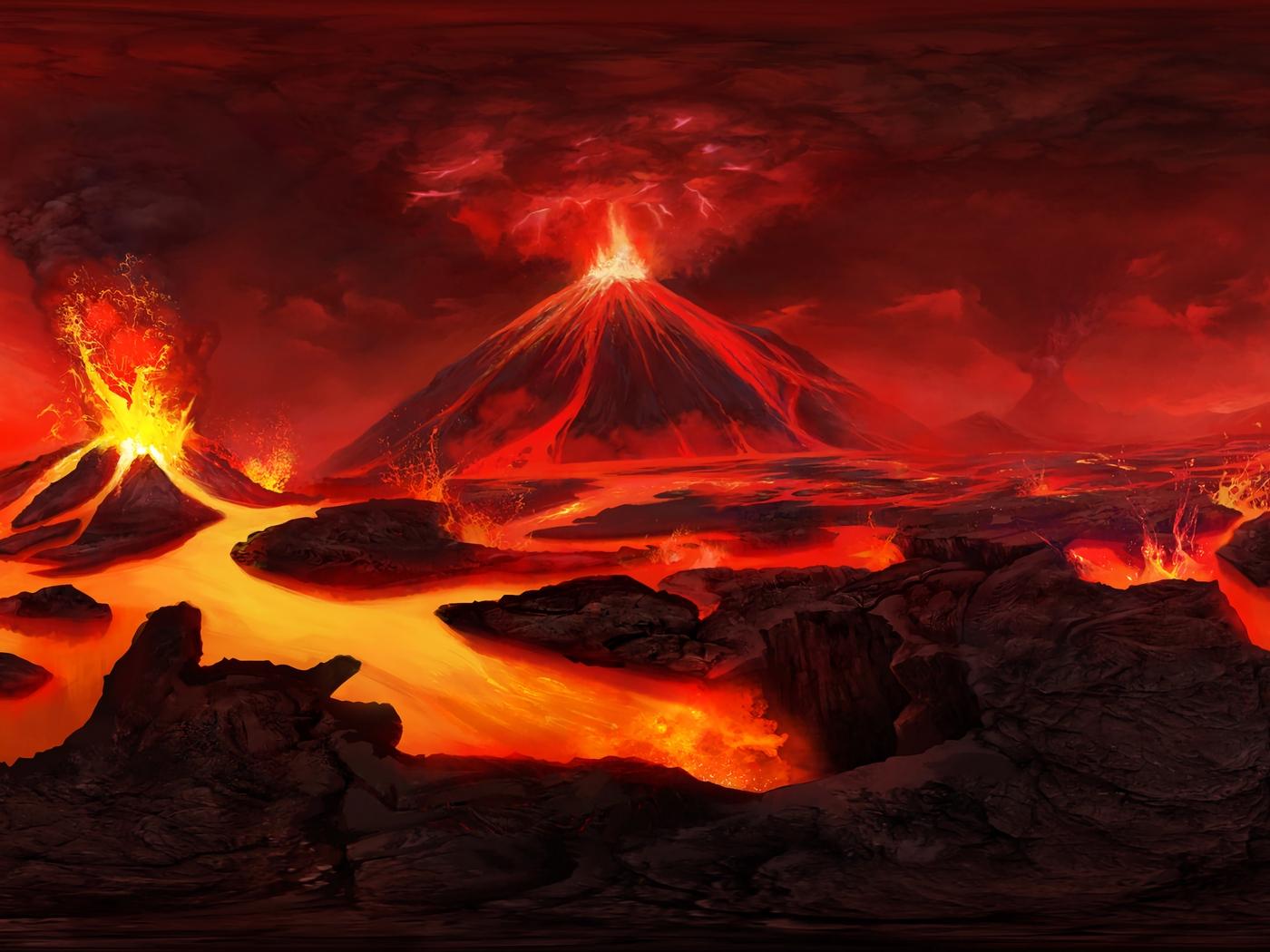 Lava Landscape Wallpapers