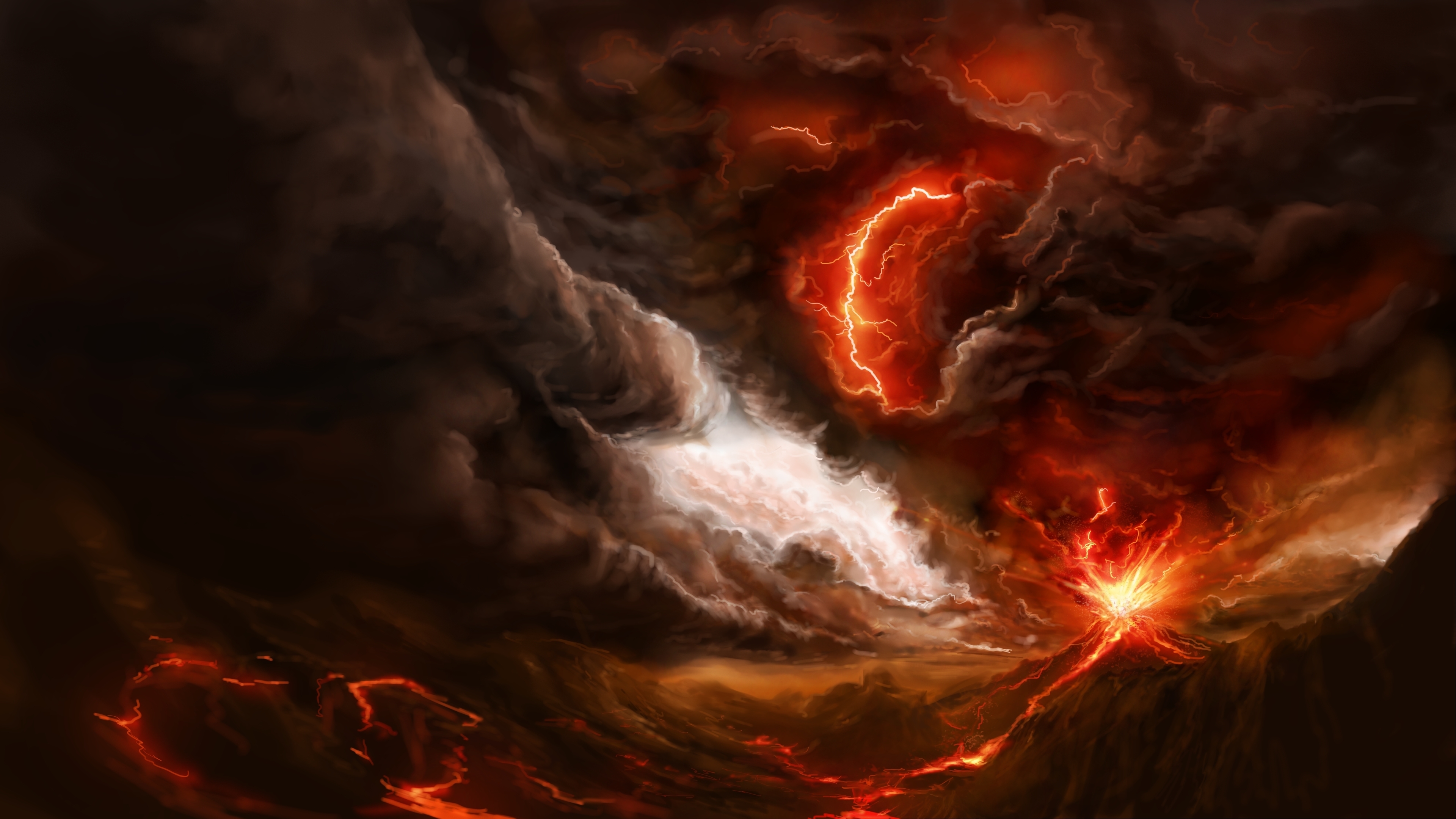 Lava Landscape Wallpapers