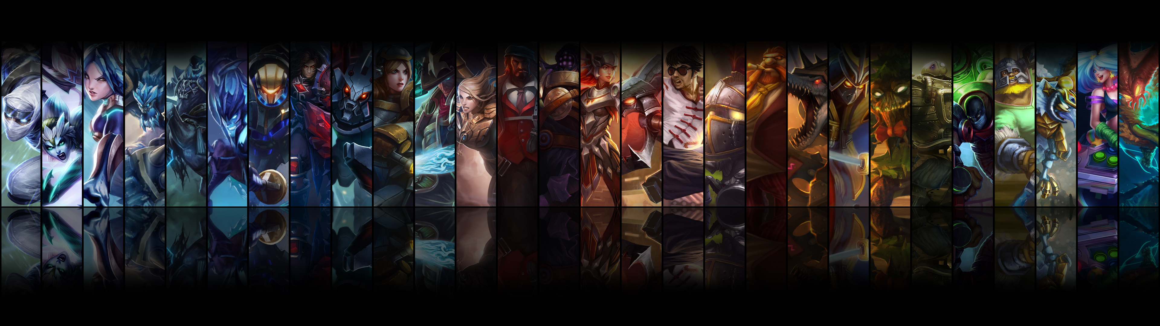 League Of Legends Dual Monitor Wallpapers