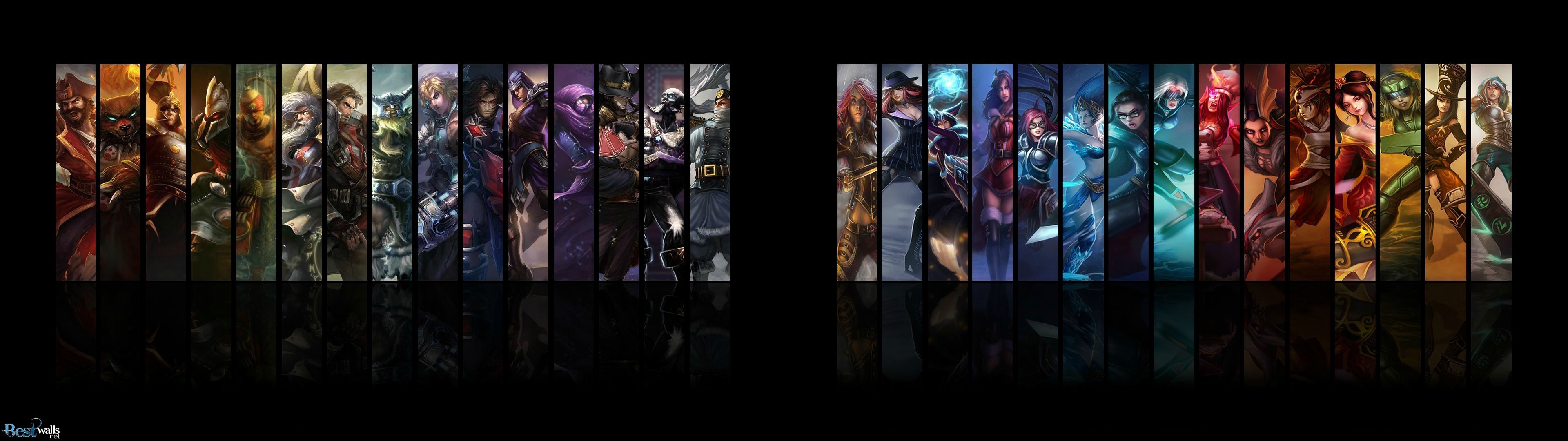 League Of Legends Dual Monitor Wallpapers