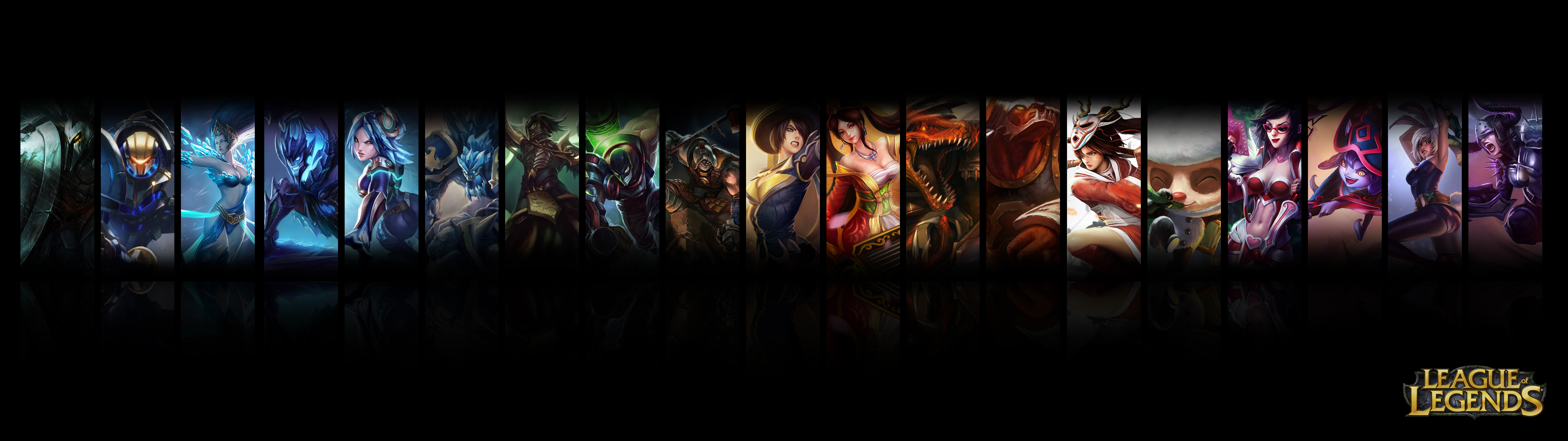 League Of Legends Dual Monitor Wallpapers