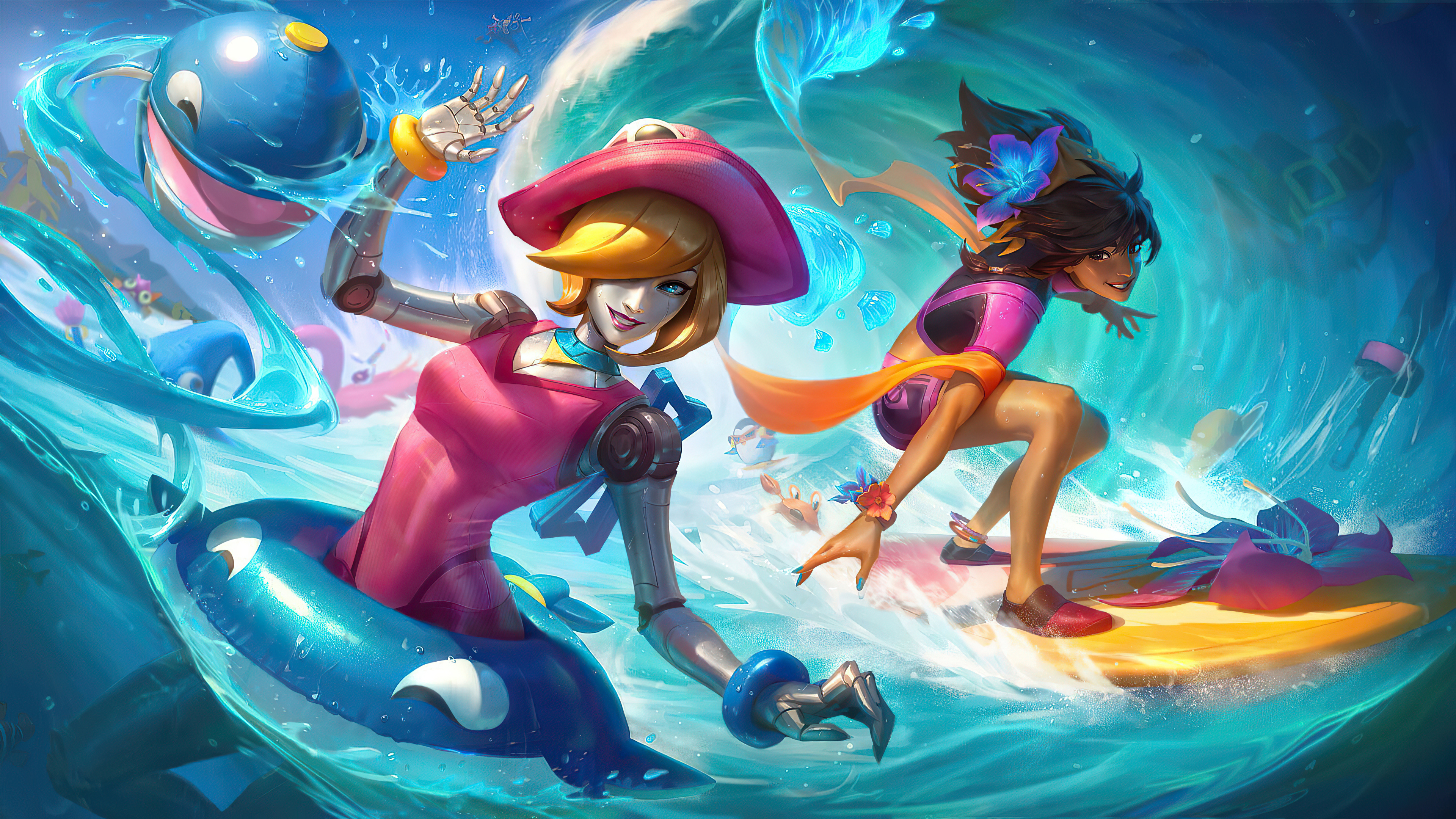 League Of Legends Pool Party Wallpapers