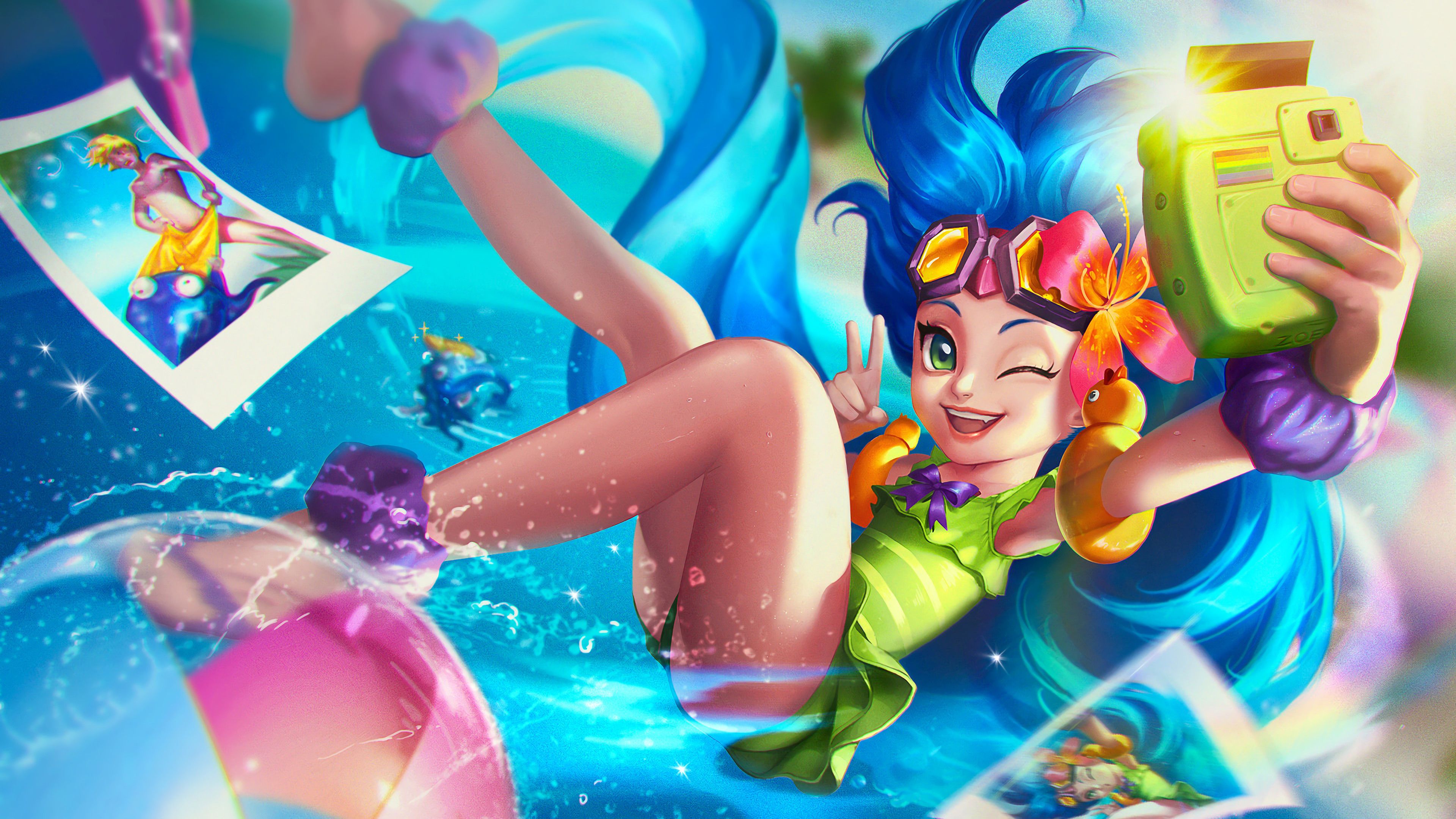 League Of Legends Pool Party Wallpapers