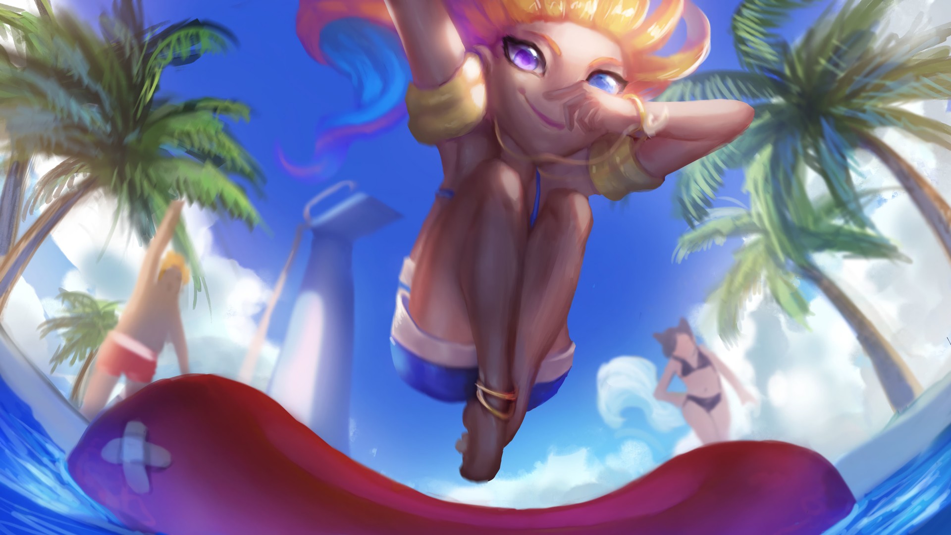 League Of Legends Pool Party Wallpapers