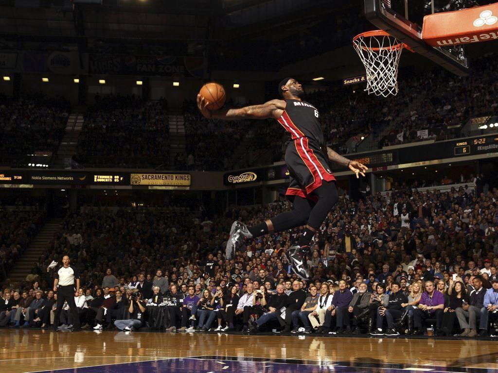 Lebron Dunking Wallpapers