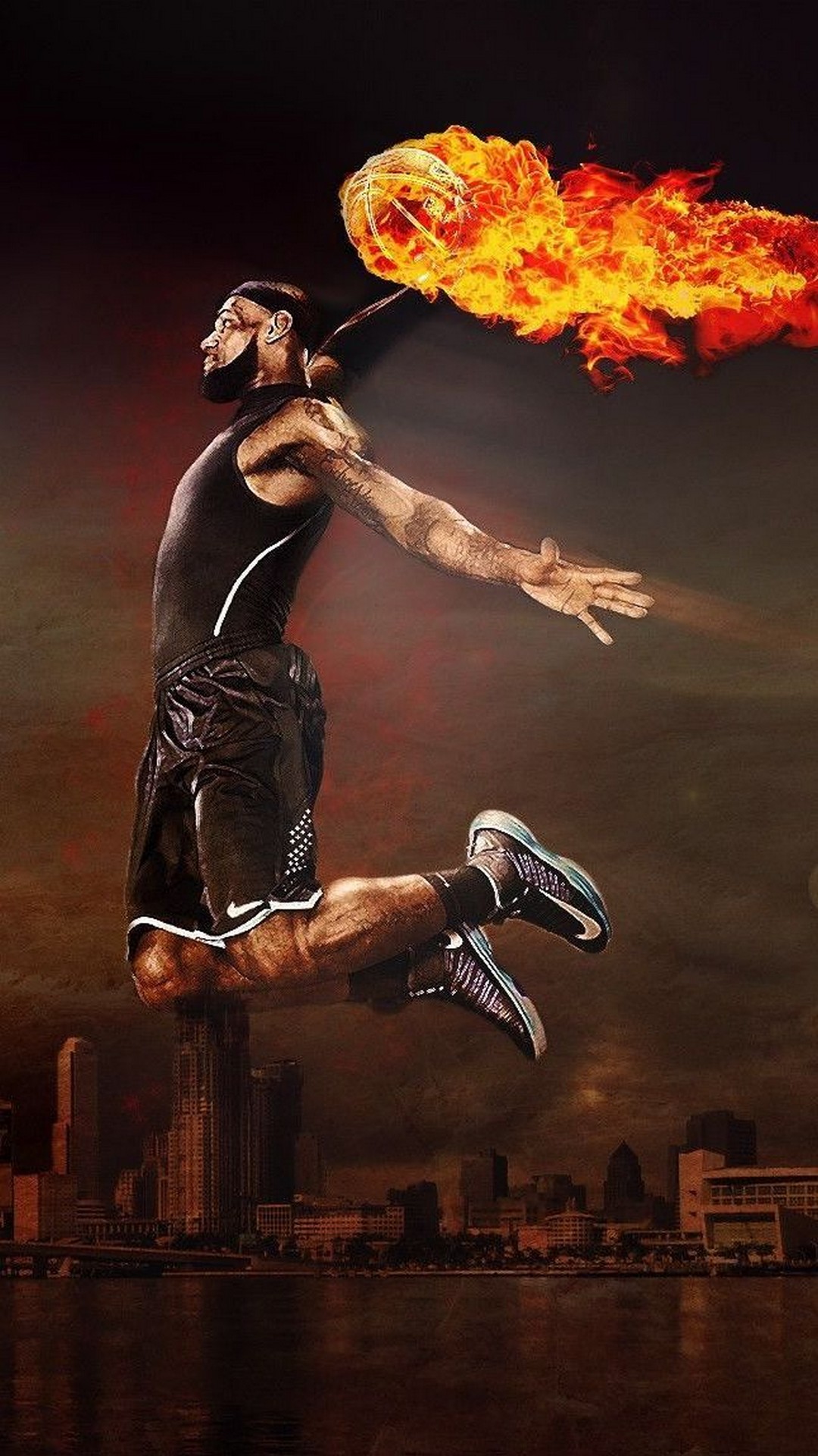 Lebron Dunking Wallpapers