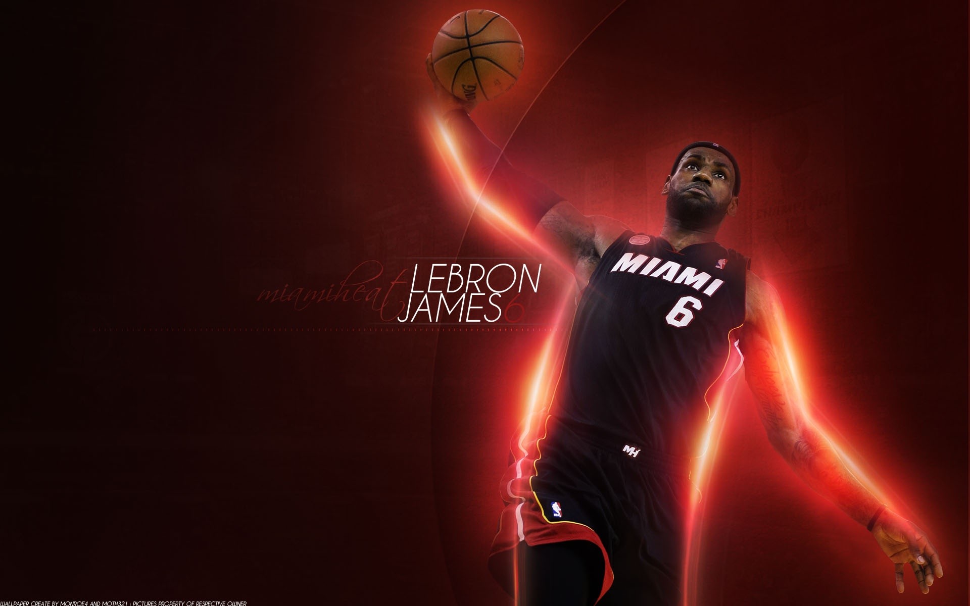 Lebron Dunking Wallpapers