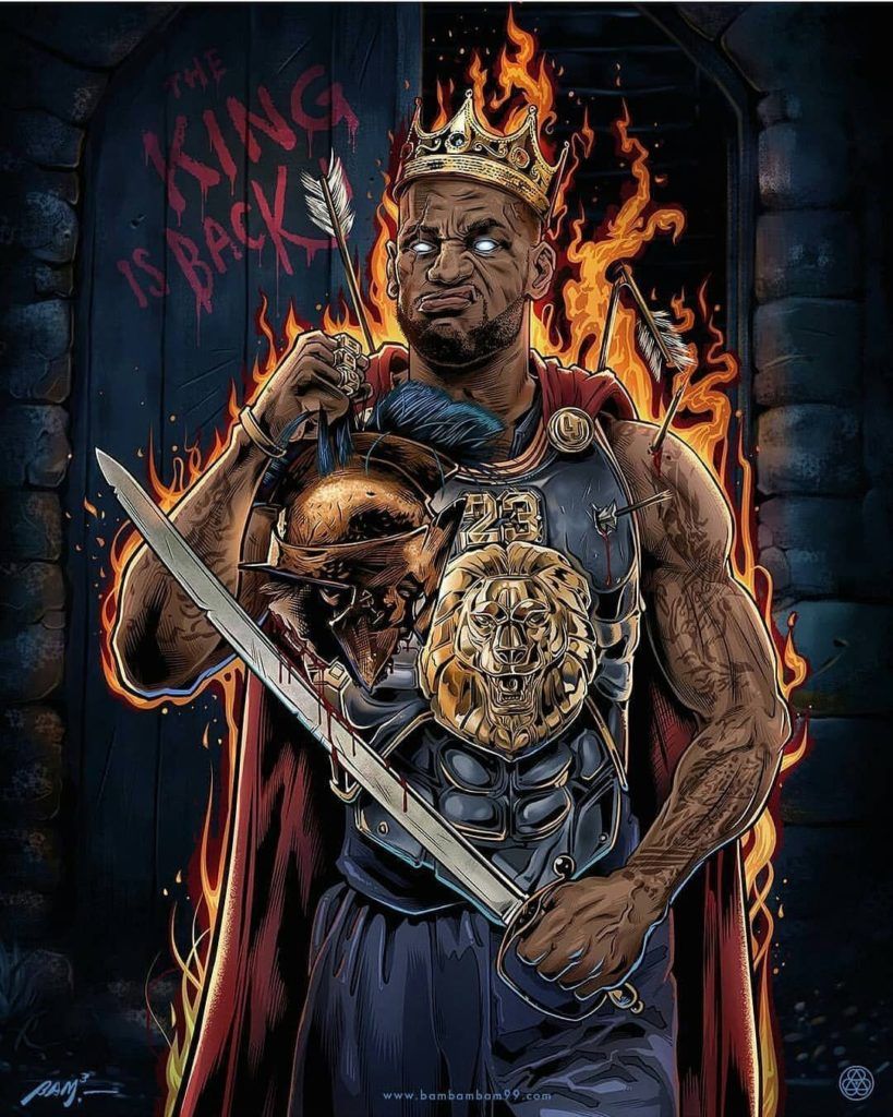 Lebron James Art Wallpapers