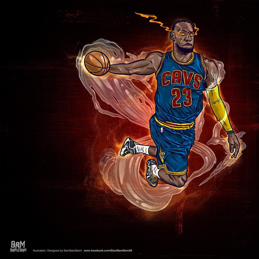 Lebron James Cartoon Wallpapers