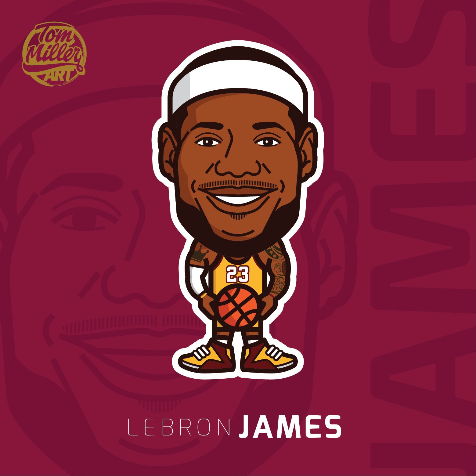 Lebron James Cartoon Wallpapers