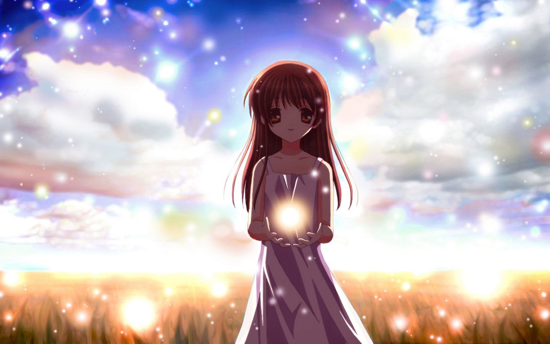 Light Anime Girl Wallpapers