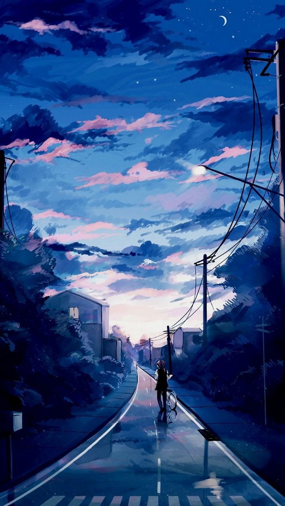 Light Blue Anime Aesthetic Wallpapers