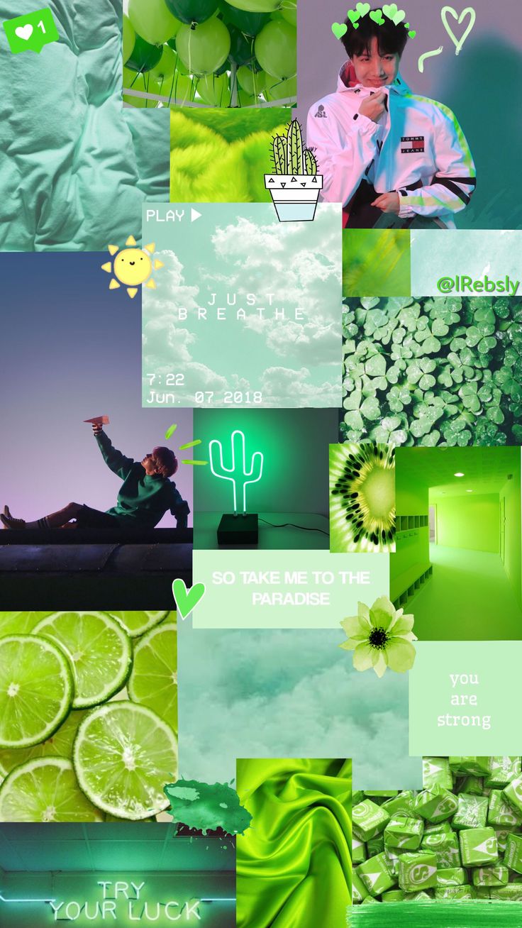 Light Green Aesthetic Wallpapers