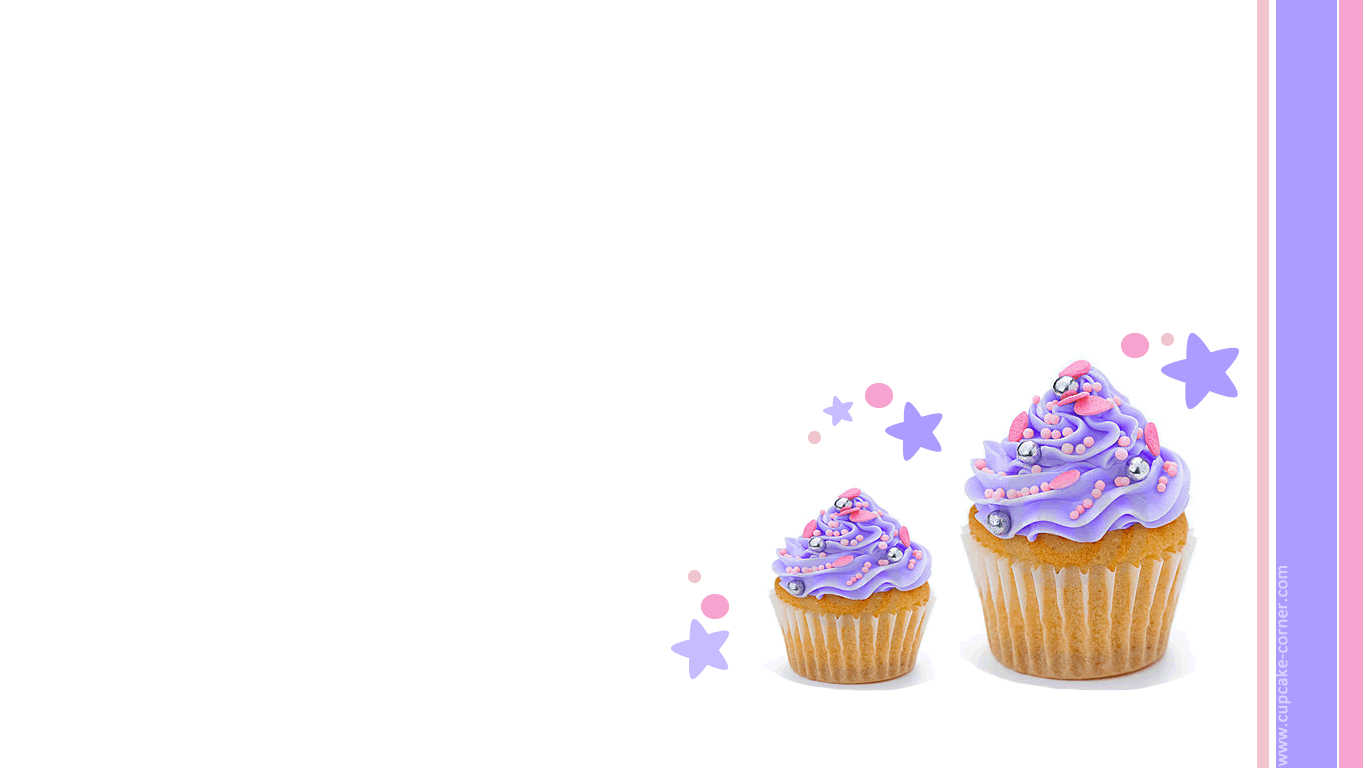 Light Purple Cupcakes Wallpapers