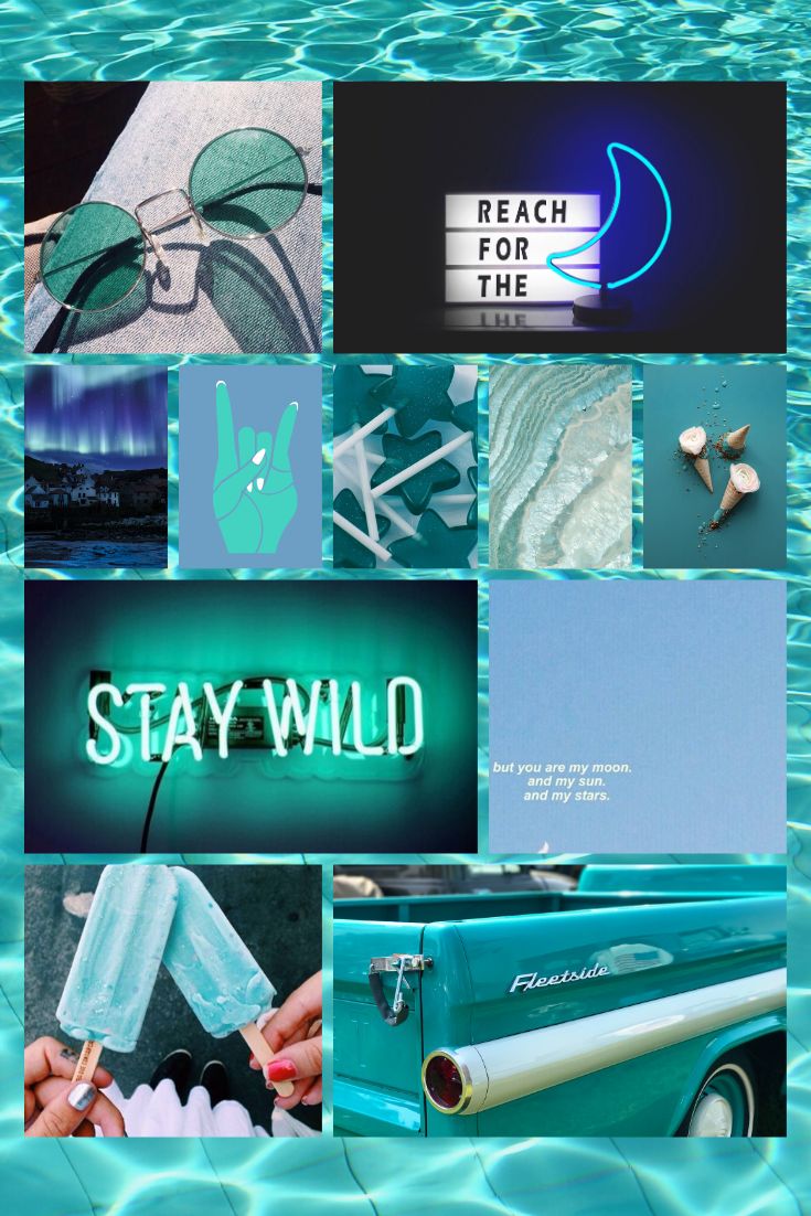 Light Teal Aesthetic Wallpapers