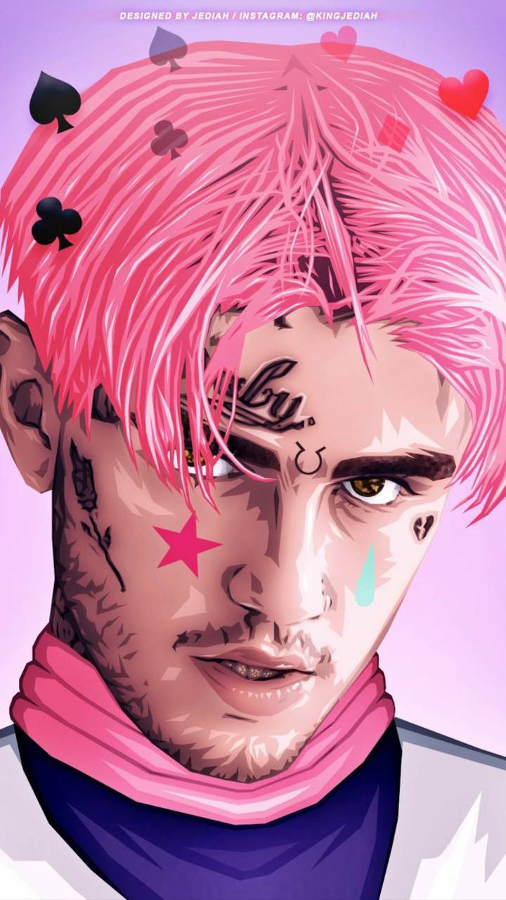 Lil Peep Cartoon Wallpapers