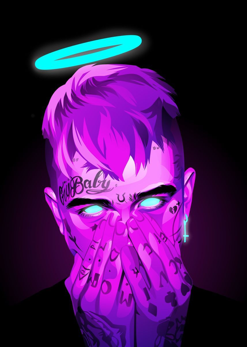 Lil Peep Cartoon Wallpapers