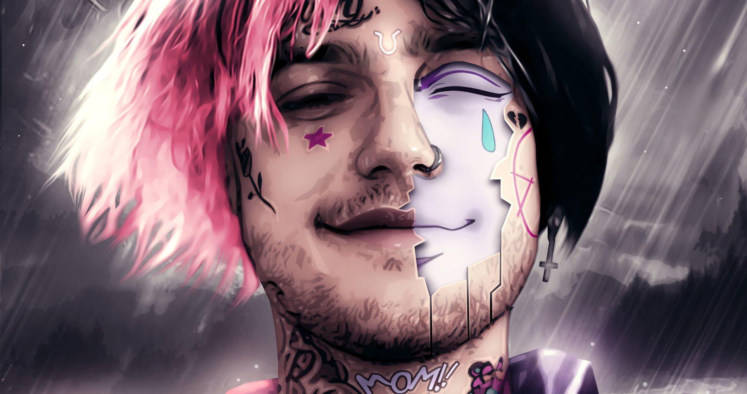 Lil Peep Cartoon Wallpapers