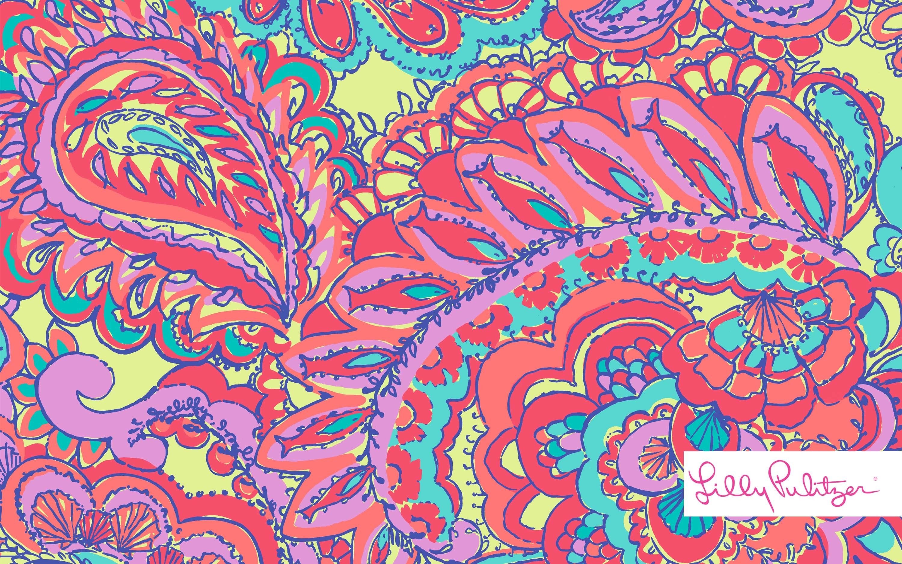 Lilly Pulitzer Patterns For Your Desktop Wallpapers