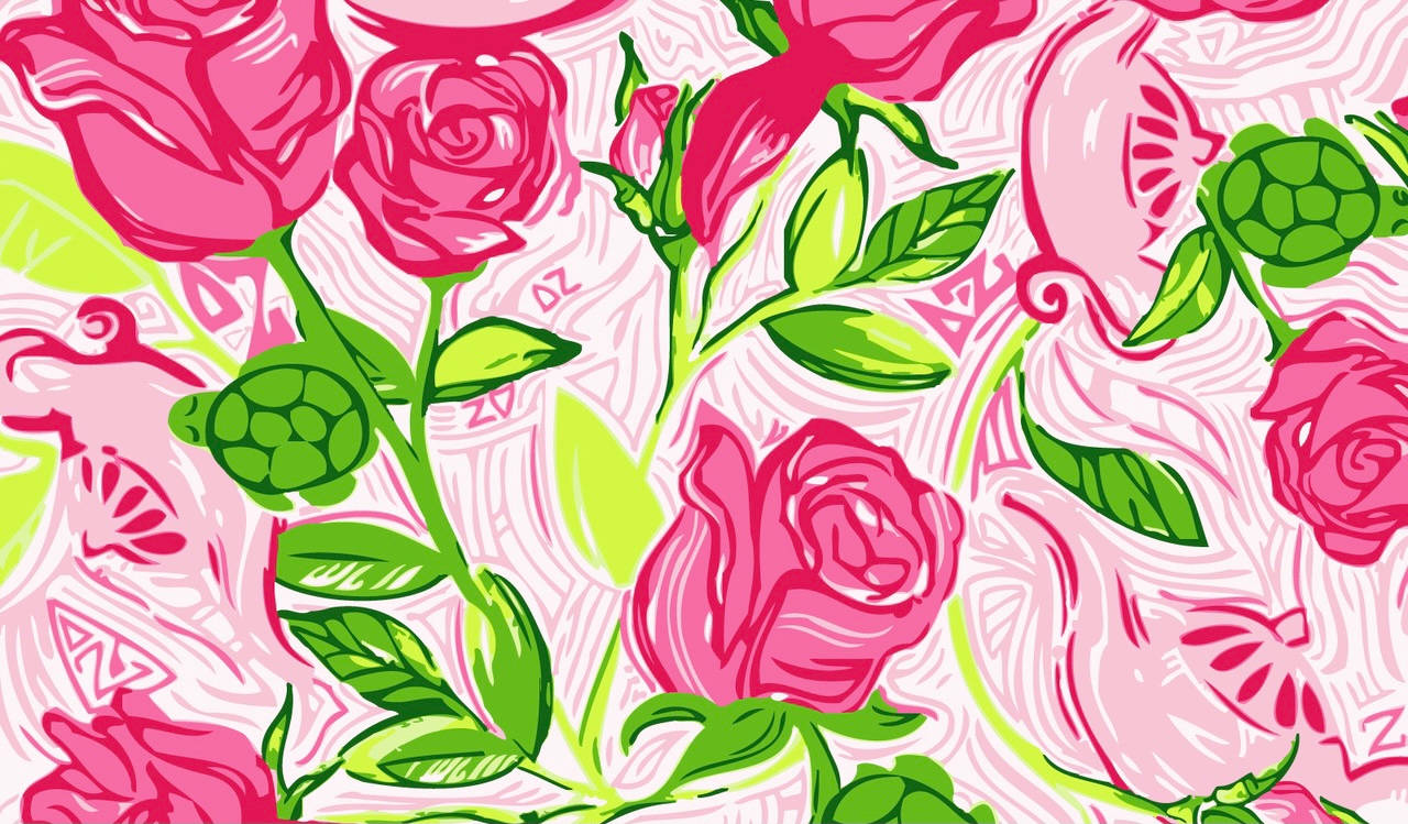 Lilly Pulitzer Patterns For Your Desktop Wallpapers