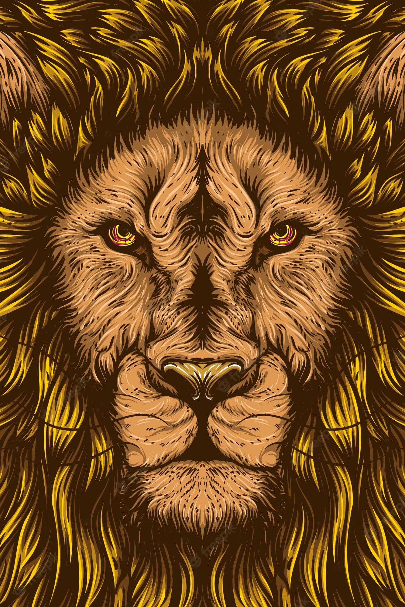 Lion Art Tumblr Wallpapers