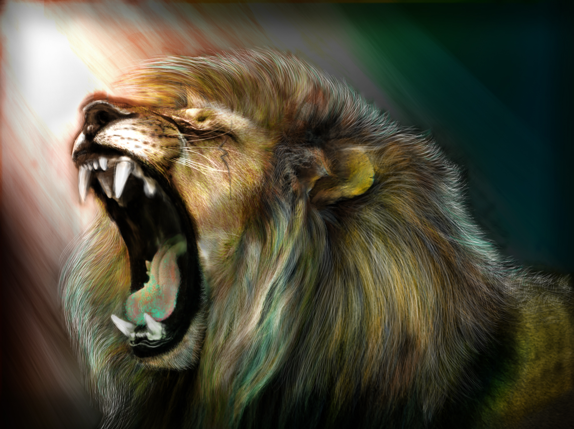 Lion Art Tumblr Wallpapers