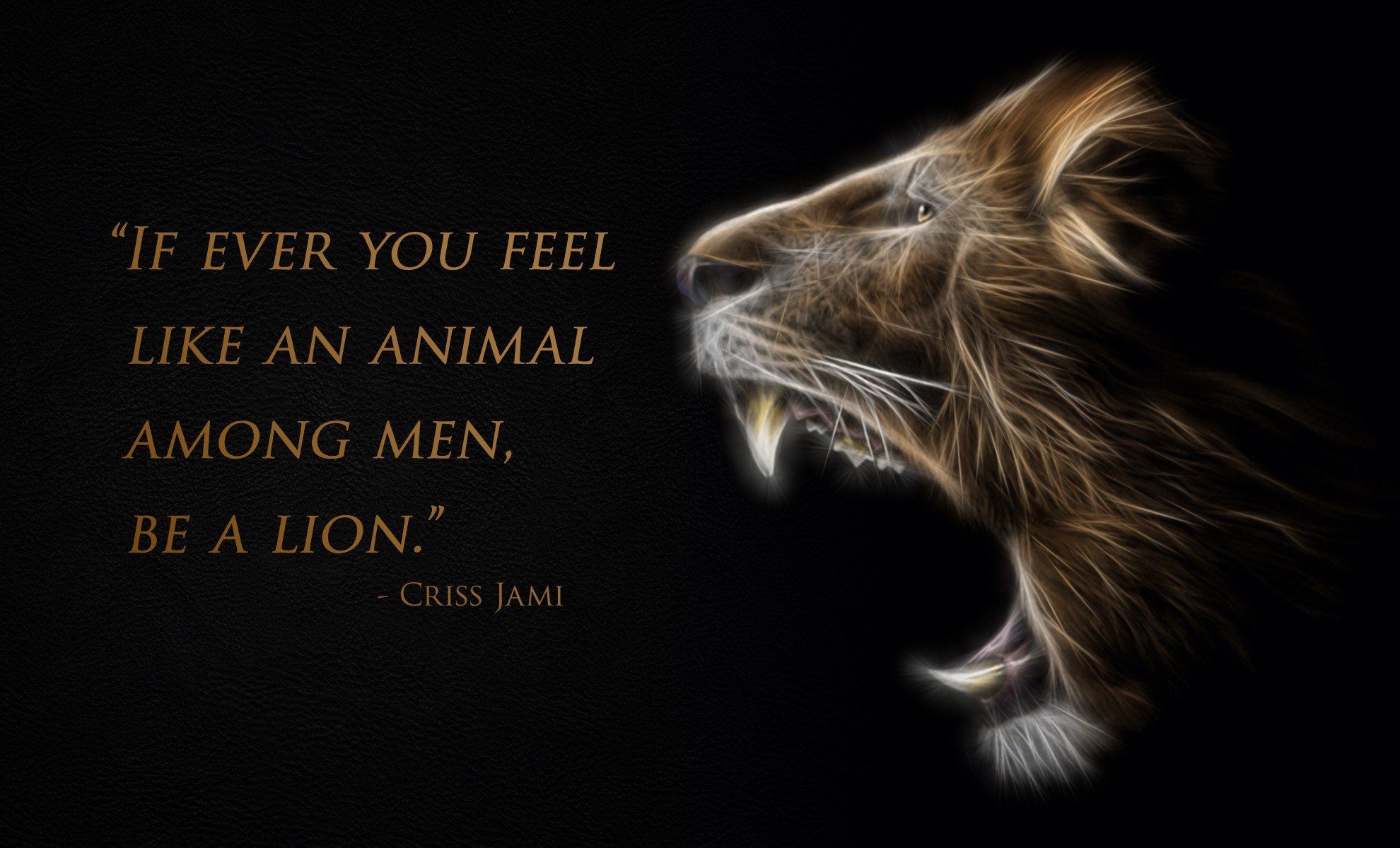 Lion Quotes Wallpapers