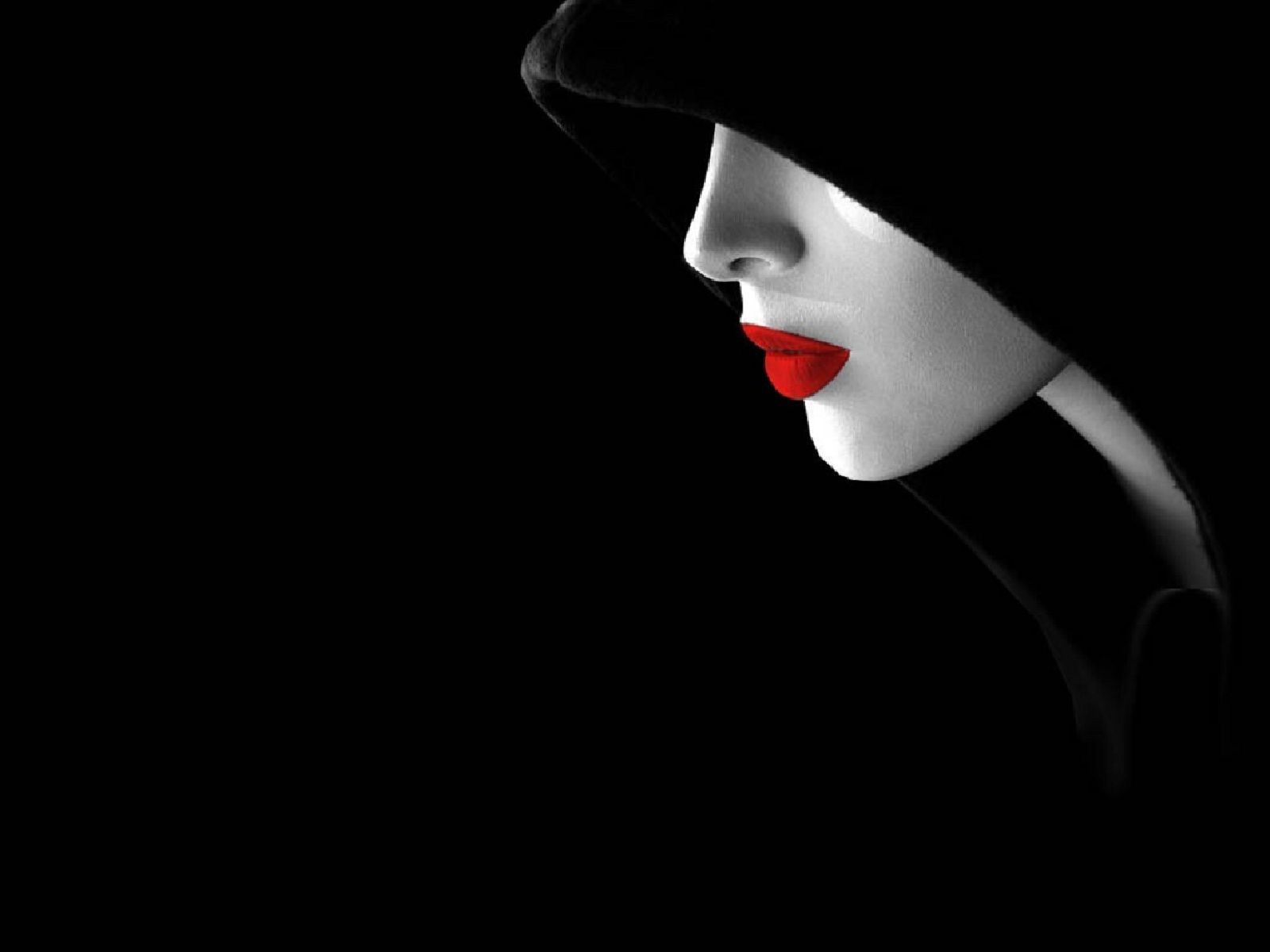 Lips Images Black And White Wallpapers