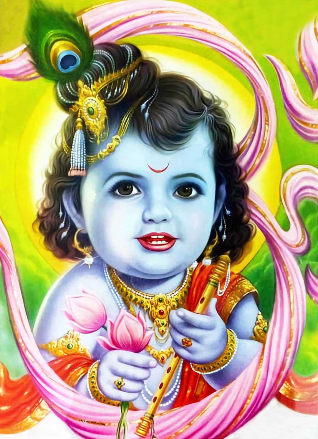 Little Krishna Baby Wallpapers
