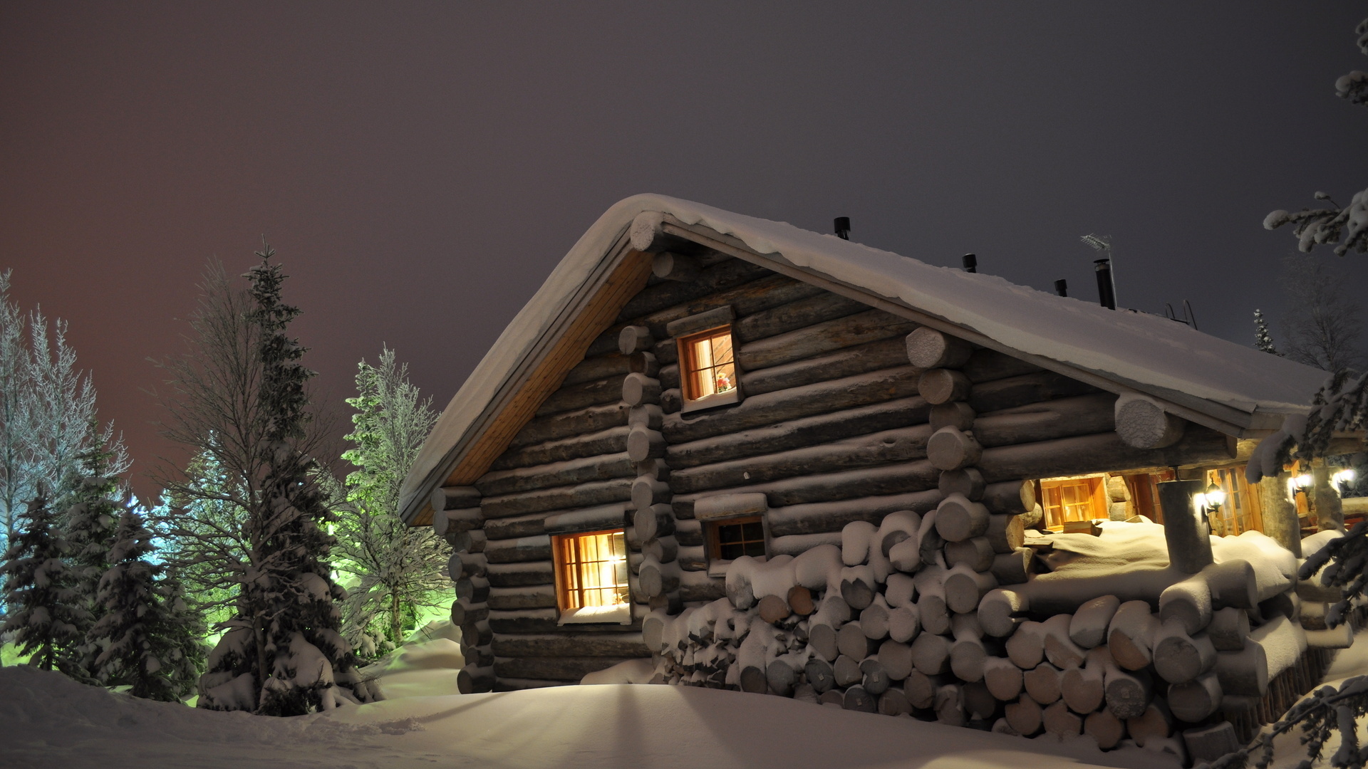 Log Cabin Wallpapers