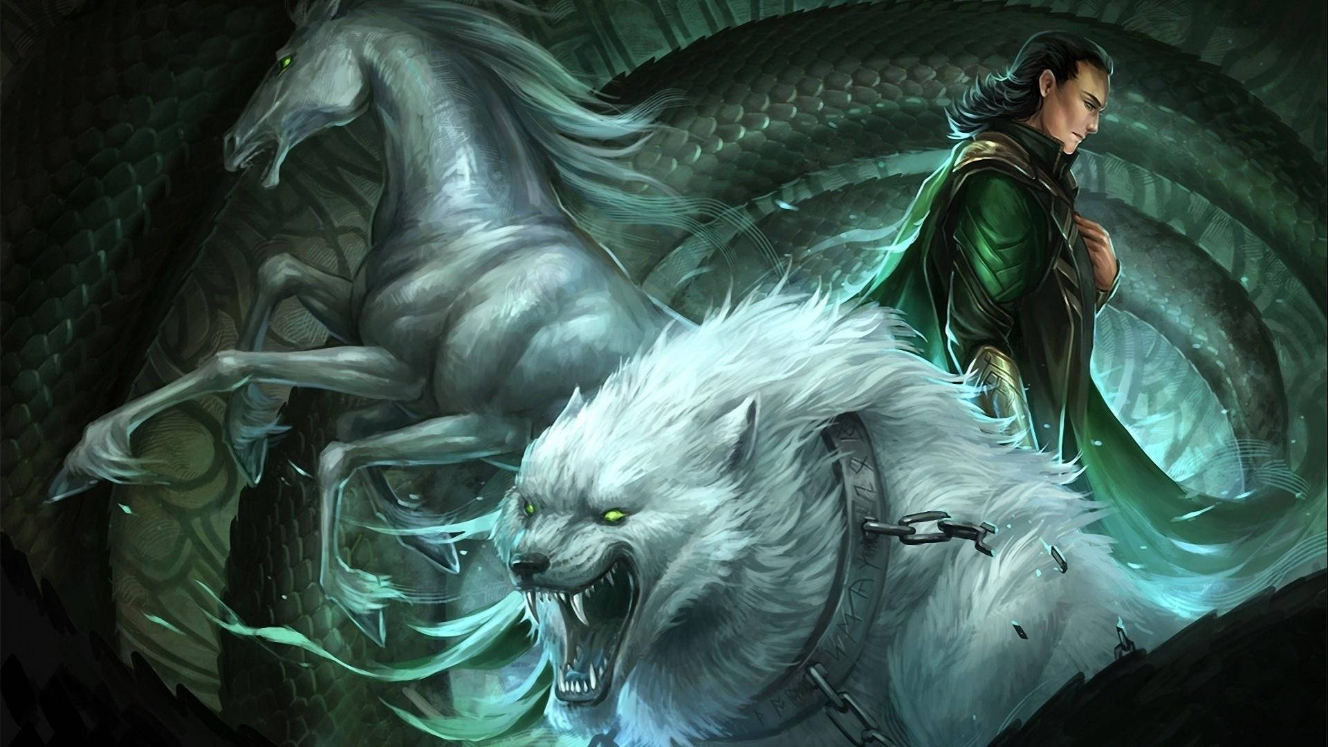 Loki Mythology Art Wallpapers