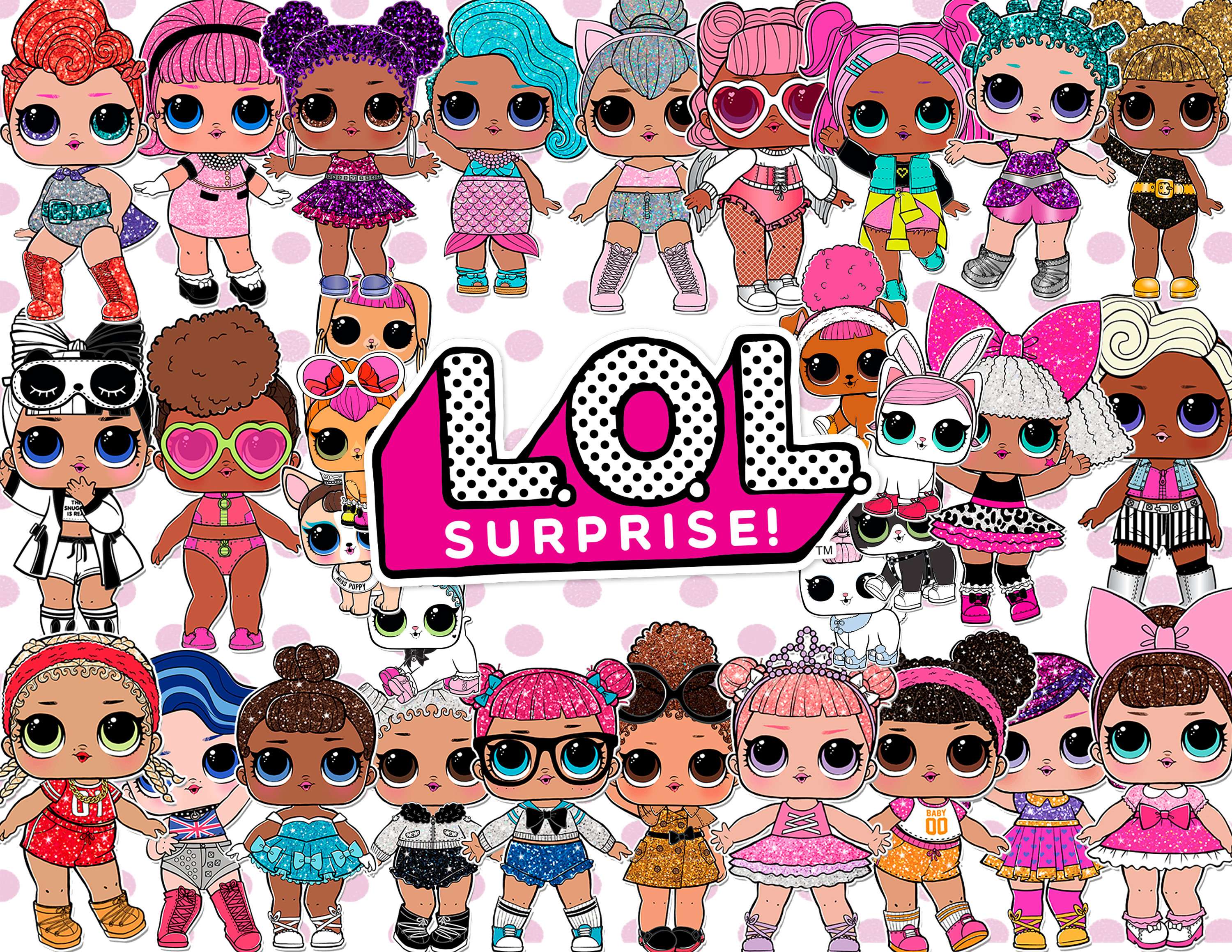 Lol Dolls Iphone Wallpapers