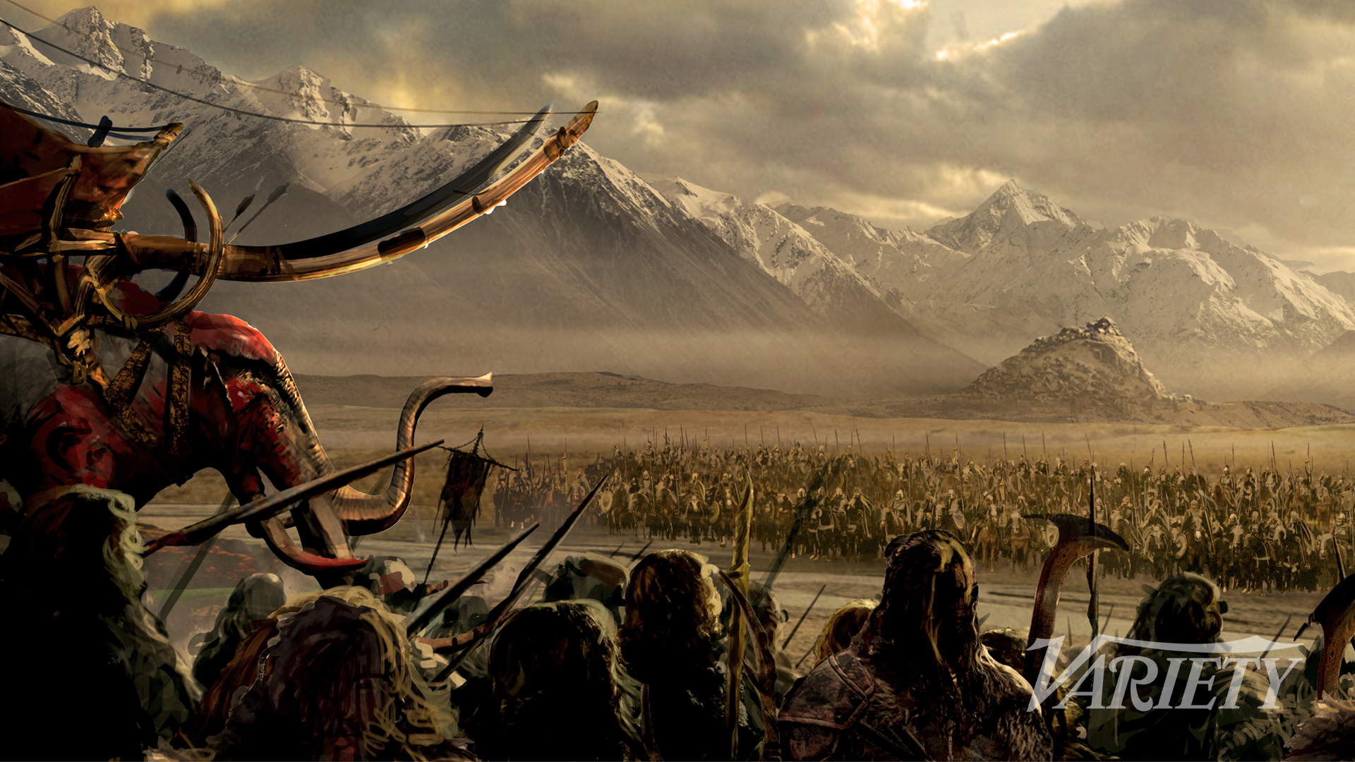 Lord Of The Rings Elephant Battle Wallpapers