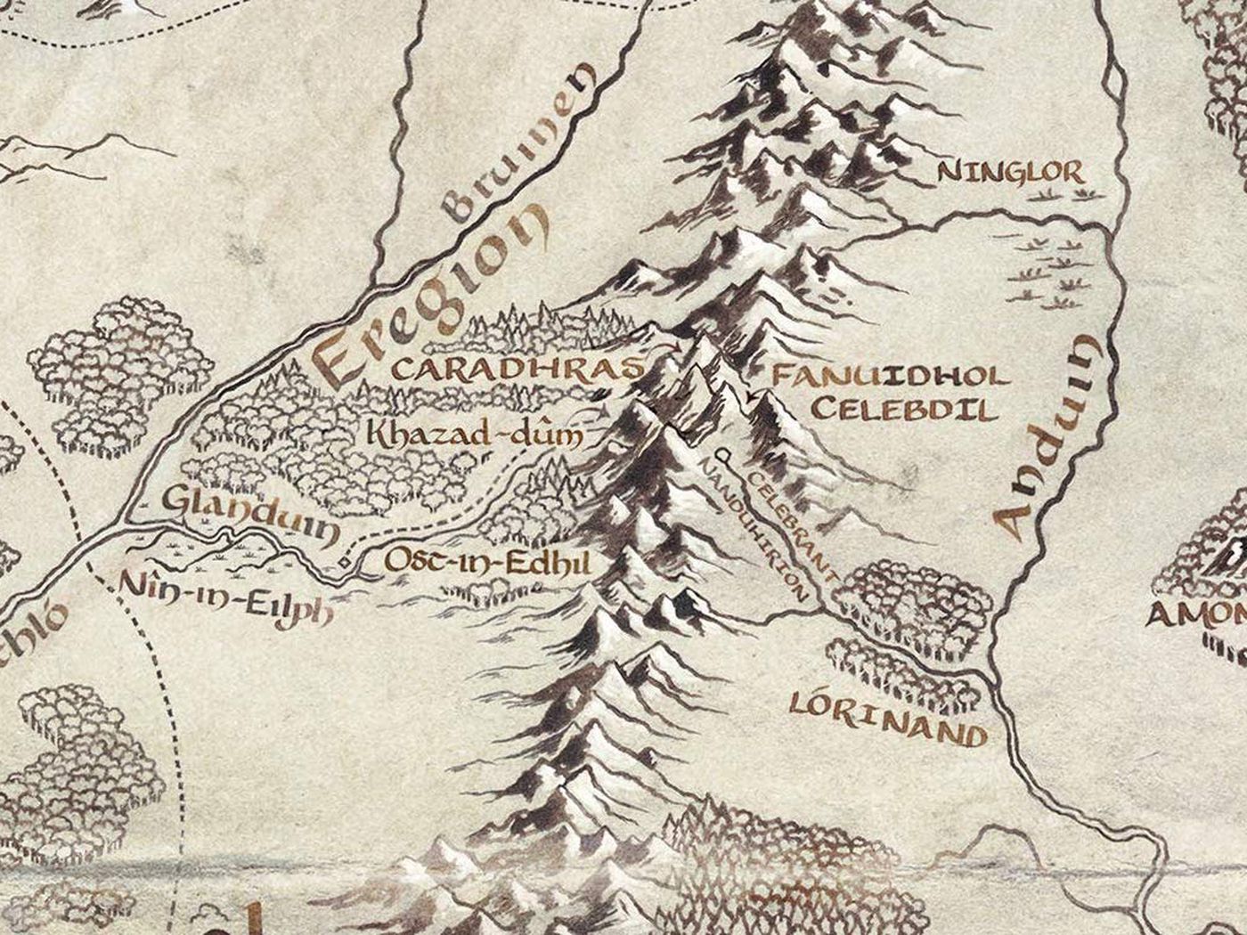 Lord Of The Rings Map Wallpapers